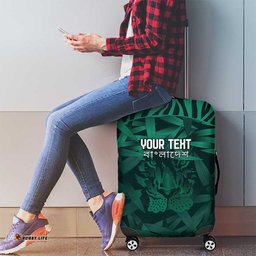 Royal Bengal Tiger Bangladesh Cricket Custom Luggage Cover The Red and Green Version