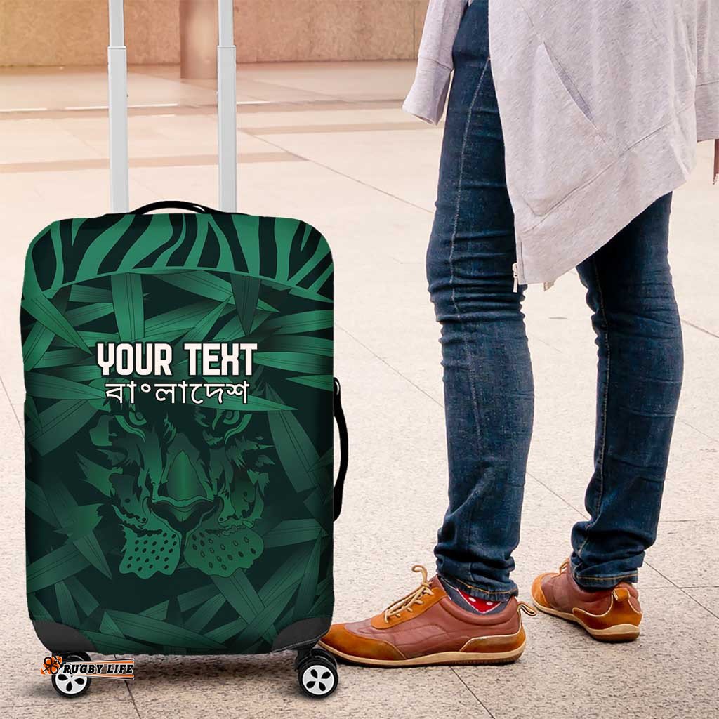 Royal Bengal Tiger Bangladesh Cricket Custom Luggage Cover The Red and Green Version