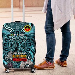 Port Adelaide Power NAIDOC Week 2024 Luggage Cover Mascot Football DT02