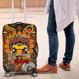 GWS Giants NAIDOC Week 2024 Luggage Cover Mascot Football DT02