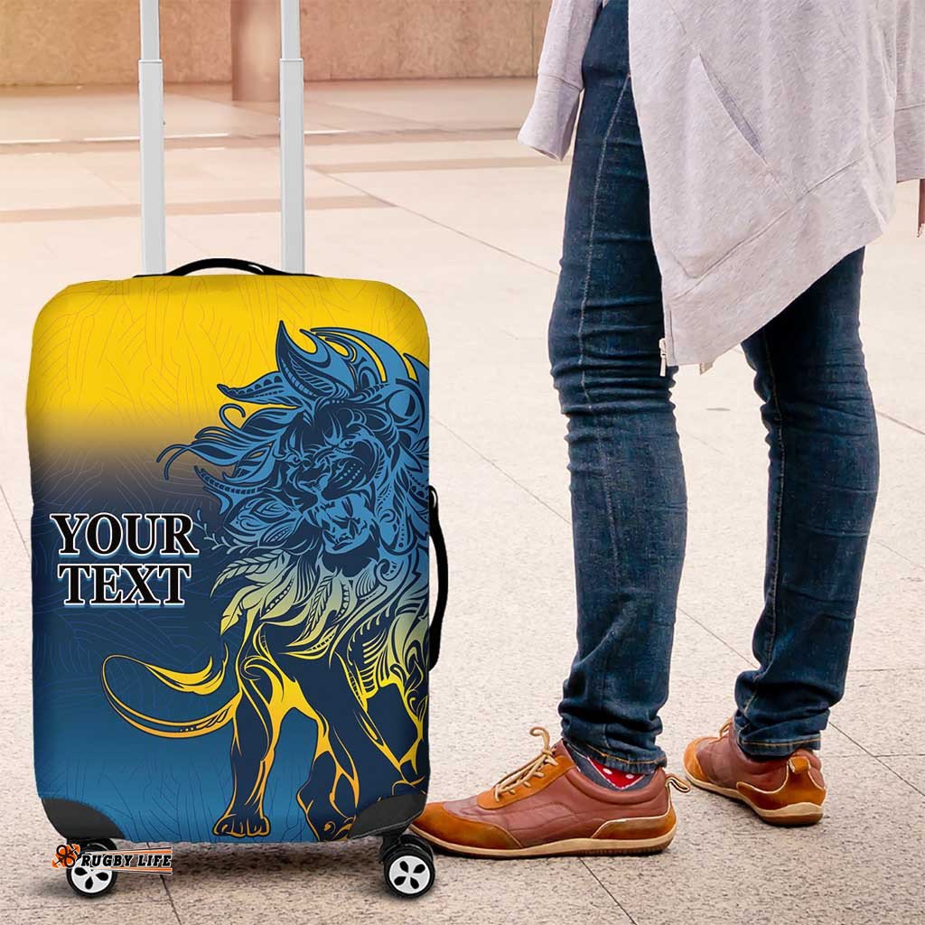 Custom Sri Lanka Cricket Luggage Cover With Simple Lions Version