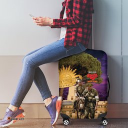 Australia ANZAC Day Luggage Cover Lonesome Pine Australian Army With Donkey