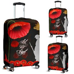 ANZAC Luggage Covers Remembrance Poppy Flowers