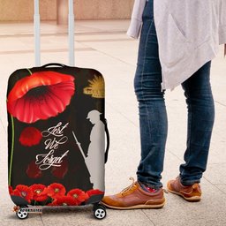 ANZAC Luggage Covers Remembrance Poppy Flowers