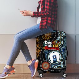 NAIDOC Week 2024 Aussie Aboriginal Luggage Cover Sparks of Fire