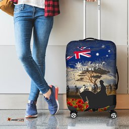 Australia ANZAC Day Luggage Cover The Lonesome Pine