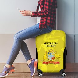 Australia Cricket Luggage Cover 2024 World Cup Go Aussie Gold Version