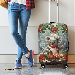 Koala Chef Christmas in July Luggage Cover