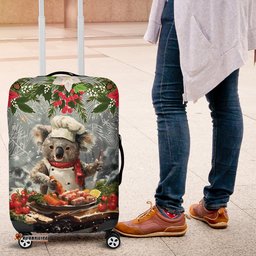 Koala Chef Christmas in July Luggage Cover