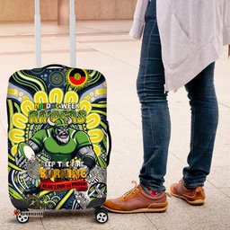 Custom NAIDOC Week 2024 Raiders Luggage Cover Mascot Rugby DT02