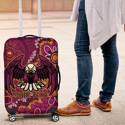 Personalised Sea Eagles NAIDOC Week 2024 Luggage Cover Aboriginal Fire Burning Sparks