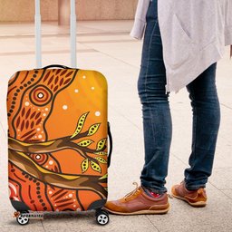 Aboriginal Luggage Covers Tree On The Hill