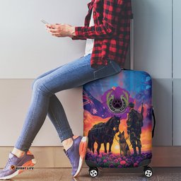 Australia Animals ANZAC Luggage Cover Dog And Horse Heroes Also Served
