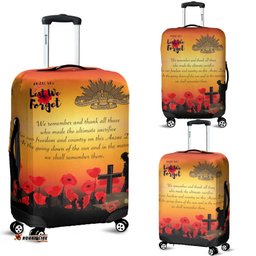 ANZAC Day Luggage Cover Lest We Forget