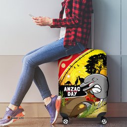 Dolphins ANZAC Day Luggage Cover Rosemary Starring Night Style