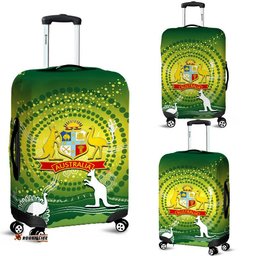Cricket Australia Luggage Cover Cricket Aboriginal Vibe