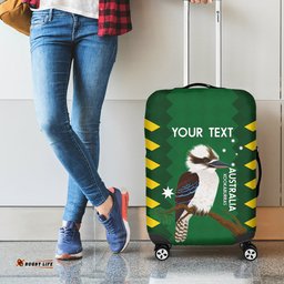 Custom Australia Field Hockey Luggage Cover Go Champions Kookaburras National Color