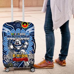 NAIDOC Week 2024 Bulldogs Luggage Cover Mascot Rugby DT02