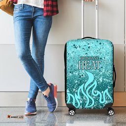 Brisbane Heat Custom Luggage Cover BBL Cricket Team 2024