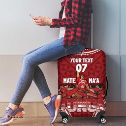 Personalized Mate Maa Tonga Rugby Luggage Cover Ofa Atu Tonga