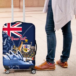 Personalised Happy Australia Day 26 January Luggage Cover