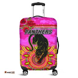 Penrith Panthers ANZAC Luggage Cover Indigenous Vibes Pink