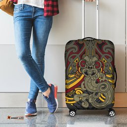 Maori Hei Tiki Tribal Tattoo Luggage Cover
