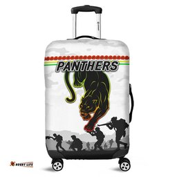 Penrith Panthers ANZAC Luggage Cover Simple Style White