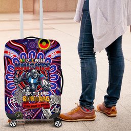 NAIDOC Week 2024 Knights Luggage Cover Mascot Rugby