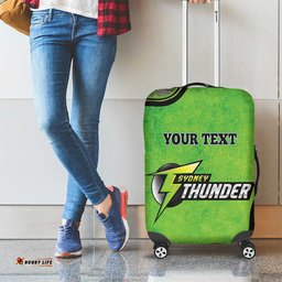 Custom Sydney Thunder Luggage Cover Indigenous Art Grunge Style