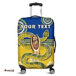 Custom Personalised Eels Rugby Luggage Cover Parra Indigenous Proud Premiers