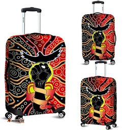 Aboriginal Lives Matter Luggage Cover