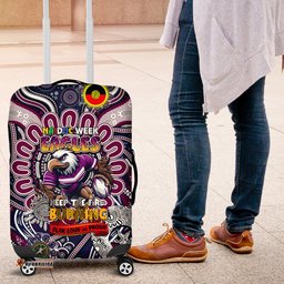 NAIDOC Week 2024 Eagles Luggage Cover Mascot Rugby