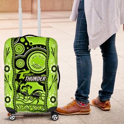 Sydney Thunder Cricket Luggage Cover Happy Australia Day Aboriginal Art
