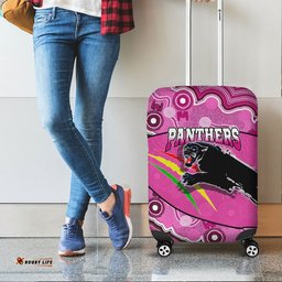 Panthers Rugby Luggage Cover Set Aboriginal Basic Style Pink