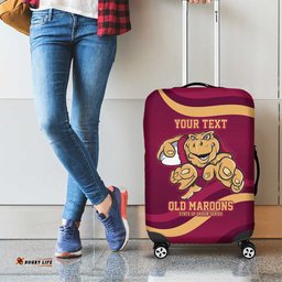 Custom QLD Maroons Cane Toad Luggage Cover Queensland Origin No1
