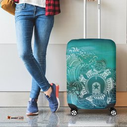 Aboriginal Luggage Covers, Torres Strait Islands in Wave