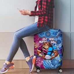 Blues Cockroaches And Maroons Cane Toads Luggage Cover State of Origin Aboriginal