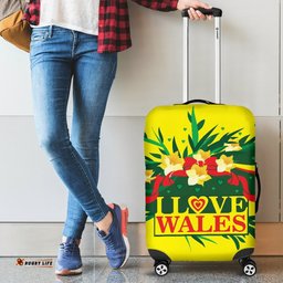 Wales I Love Wales Luggage Cover