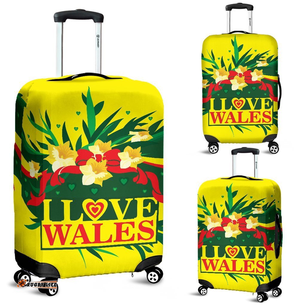 Wales I Love Wales Luggage Cover