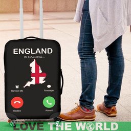 England Is Calling Luggage Cover