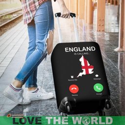 England Is Calling Luggage Cover