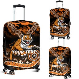 Custom Personalised Tigers Rugby ANZAC Day Camouflage Indigenous Art Luggage Covers