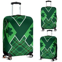 St. Patrick Day Day Ireland Luggage Covers Shamrock