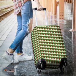 Wales Flag Pattern Luggage Cover