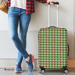 Wales Flag Pattern Luggage Cover