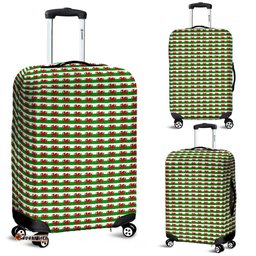 Wales Flag Pattern Luggage Cover