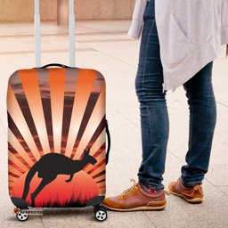 Luggage Cover Kangaroo Sunset Ver03