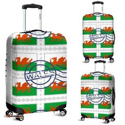 Wales Stamps Set Luggage Cover 02