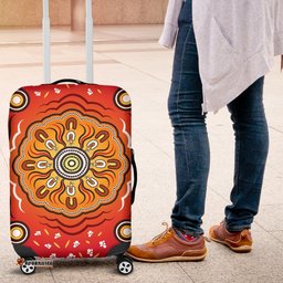 Aboriginal Luggage Covers Indigenous Art Patterns Ver01